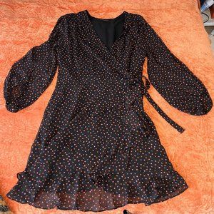 Banana Republic Heart Wrap Dress